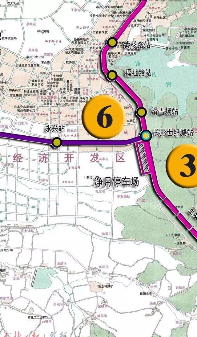2018长春人民看过来：地铁2号线通车北湖快轨运行5.6.7号线开工！
