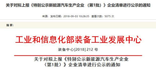 1年以上未造车 30家车企遭工信部点名 或将撤销资质