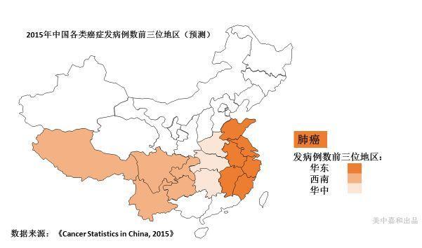 2018最新中国“癌症地图”，快来看看你在癌症高发地区吗？