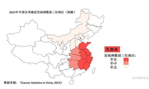 2018最新中国“癌症地图”，快来看看你在癌症高发地区吗？