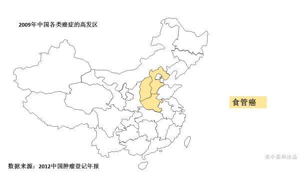 2018最新中国“癌症地图”，快来看看你在癌症高发地区吗？