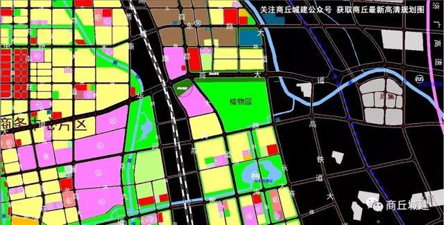 商丘 最新规划图 高清原图下载