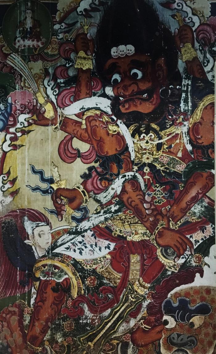 山西浑源永安禅寺壁画--十明王