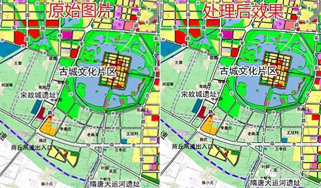 商丘 最新规划图 高清原图下载