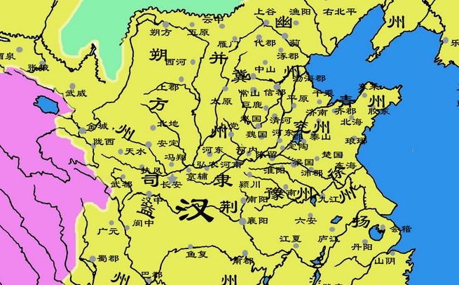 中国古代历代地图，我大中国国土面积最大时位居世界第一
