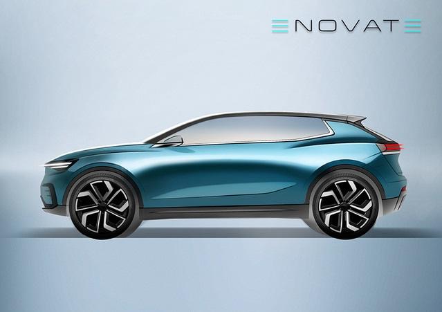 ENOVATE发布首款车型预告图 新车将广州车展首发