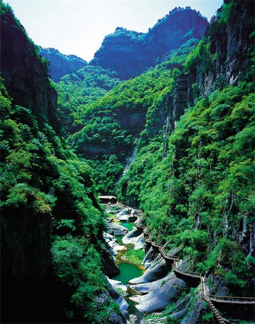 中国最美十大峡谷之一、三晋大地一颗耀眼新星：太行山大峡谷景区