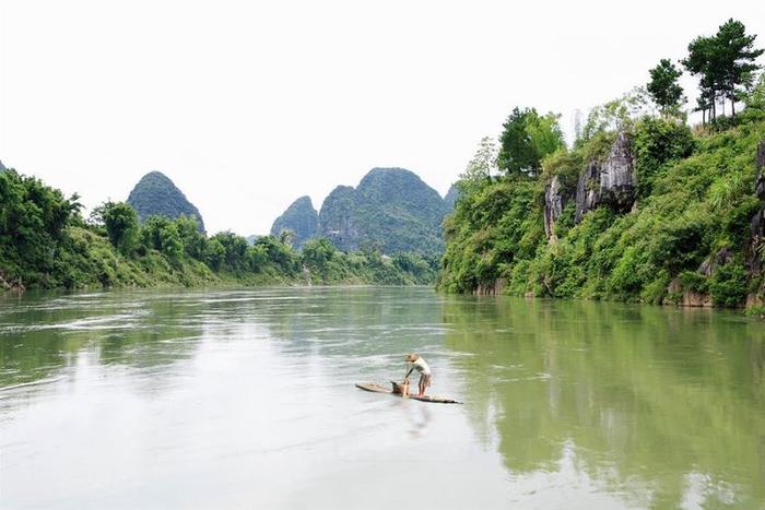 珠江源头,南地八大美景——广西八十里画廊马山红水河