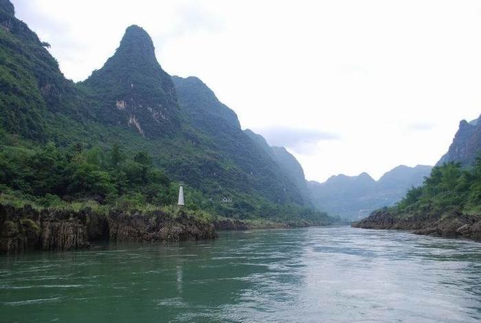 珠江源头,南地八大美景——广西八十里画廊马山红水河