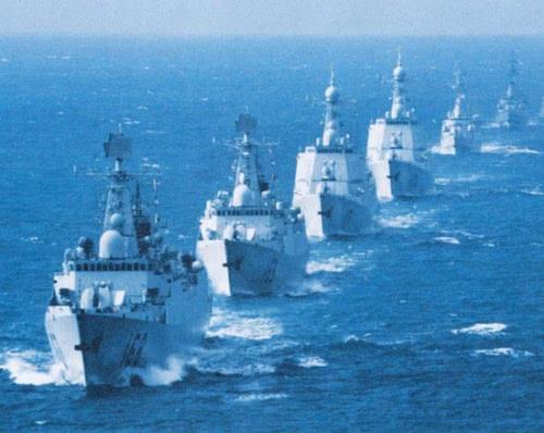 中国第三艘航母已开始建造，中国即将组成自己的航母战斗群