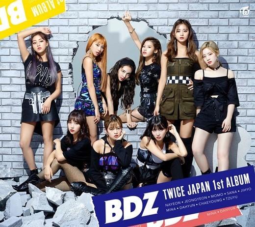 韩国女团TWICE日本发布新曲《BDZ》夺音乐榜冠军