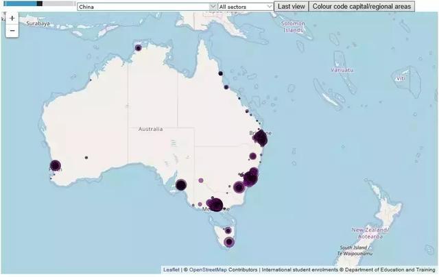 官方数据！澳洲中国留学生省份分布曝光