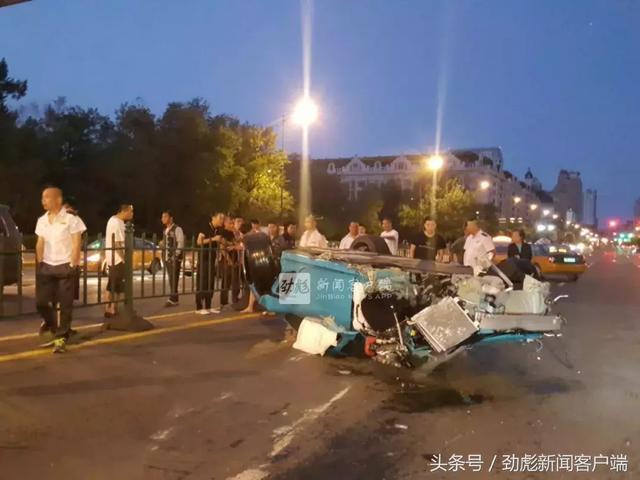 哈尔滨一百万跑车今晨上演生死时速，驾驶员疑似酒驾