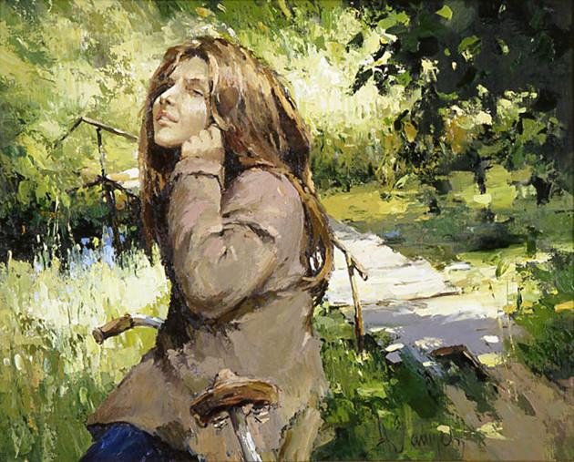 俄罗斯青年艺术家Alexi Zaitsev 油画作品欣赏