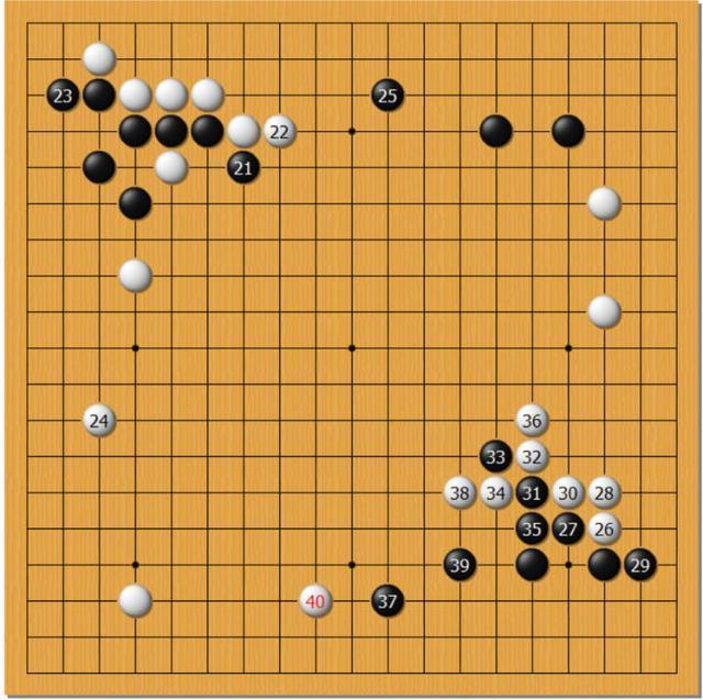 坂田本因坊与吴大师的六番棋1：超前的布局和102的天外飞仙