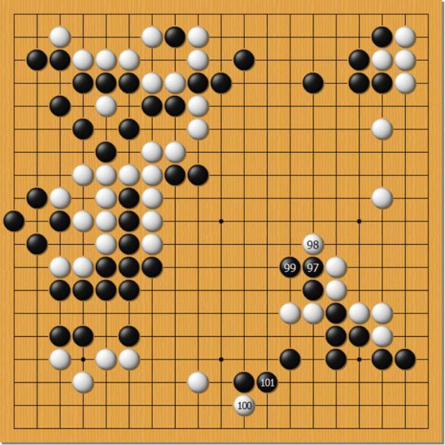 坂田本因坊与吴大师的六番棋1：超前的布局和102的天外飞仙