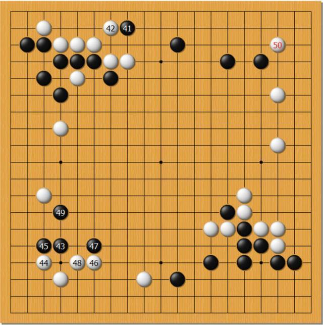 坂田本因坊与吴大师的六番棋1：超前的布局和102的天外飞仙