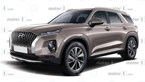 欲打造途昂级别的大型SUV　现代全新概念旗舰车型曝光