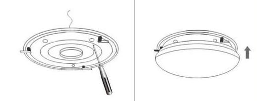 现代简约吸顶灯安装全过程图解