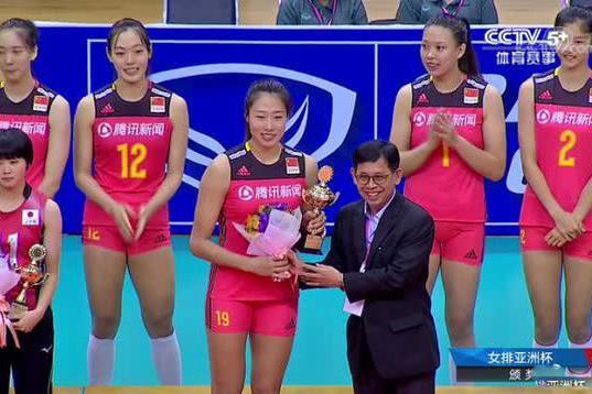 亚洲杯中日女排决赛，中国队表现最好的是刘晏含，最差的是她