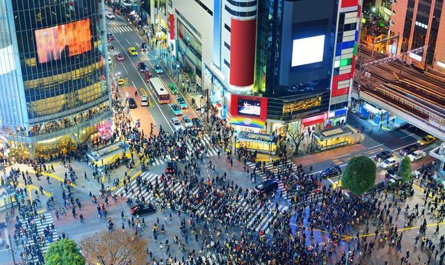 日本涩谷-年轻的聚集地