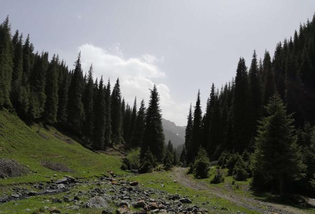 乌鲁木齐市周边徒步好地方之免门票的南山风景区沙沟