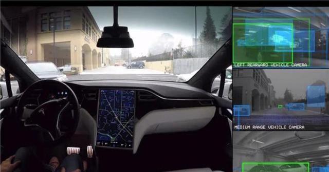工程车图片流出 特斯拉视觉系统及完全自动驾驶模式界面曝光