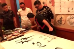 宋小宝书法真不错,这毛笔字写的!这是在画画吗?