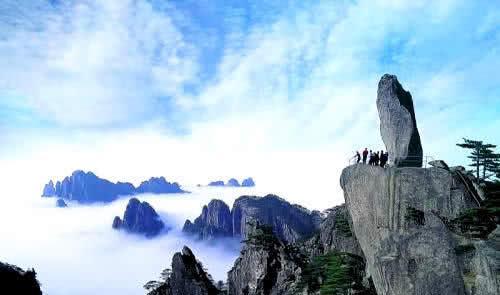 黄山印象：黄山风景名胜区很美，总有一处你忘了回去。