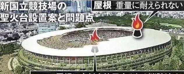 日本奥运准备工作简直在搞笑：场馆缺钱没屋顶，忘预留空间点圣火