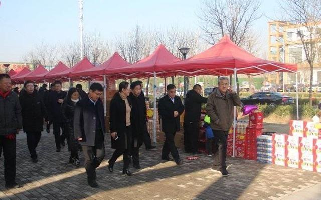 周公河农贸城糖酒副食、茶文化市场12月28日开业盛典圆满举行