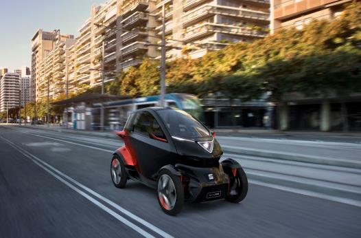 SEAT发表首款城市移动载具，Minimo Concept概念车