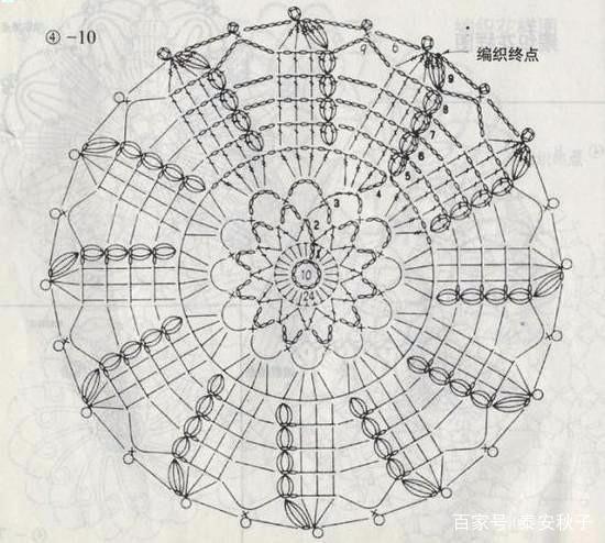 钩针编织花样图解大全-钩针花样