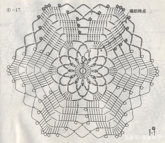 钩针编织花样图解大全-钩针花样