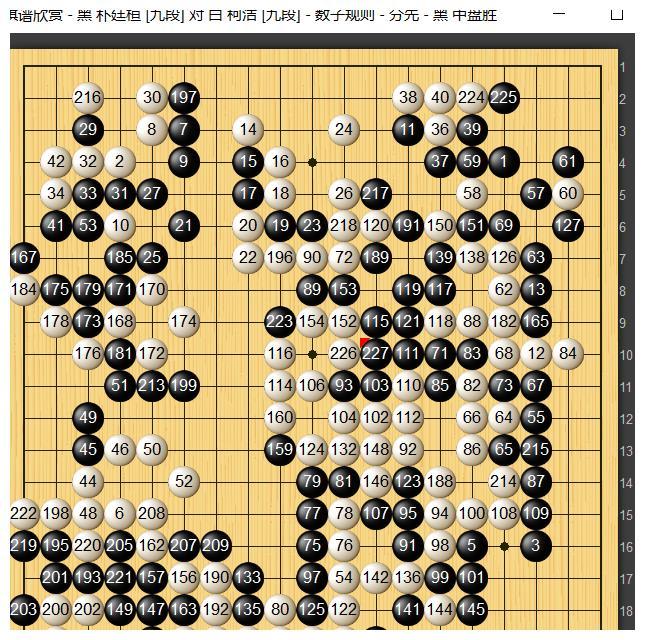 柯洁一着不慎再输决赛 送韩国第一人三连冠 聂卫平：白70是败招