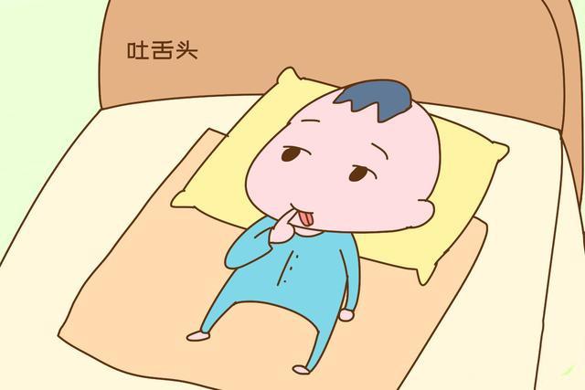 宝宝为什么爱吐舌头？其中的原因家长要知道，有的是疾病信号