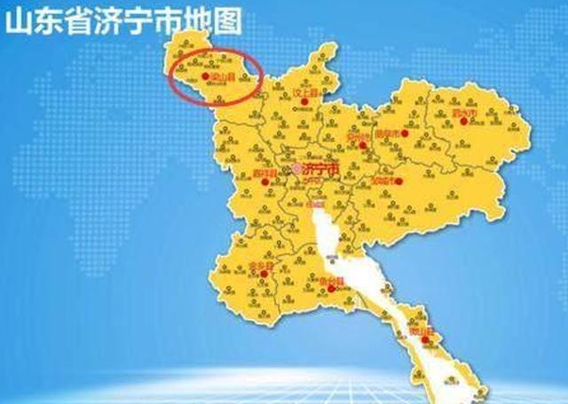 山东省一个县，，人口超70万，，为《水浒传》的发祥地！
