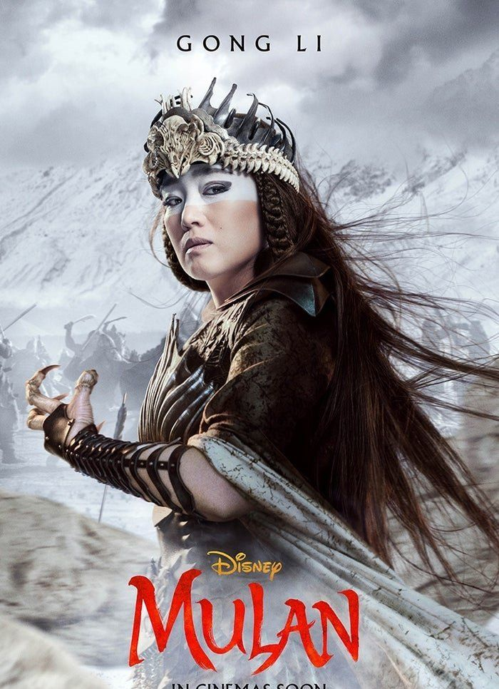 迪士尼电影《花木兰》新海报公开，李连杰、甄子丹、巩俐都在……