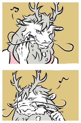 神话漫画：龙王三太子敖烈，帮小女孩抓气球，不小心现原形！