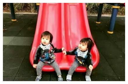 林志颖称双胞胎儿子爱玩滑梯，网友：因为他们有个爱溜滑梯的爸比