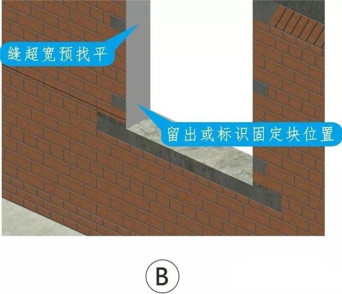 BIM3D做法技术交底，外墙窗安装（无副框）做法施工工艺