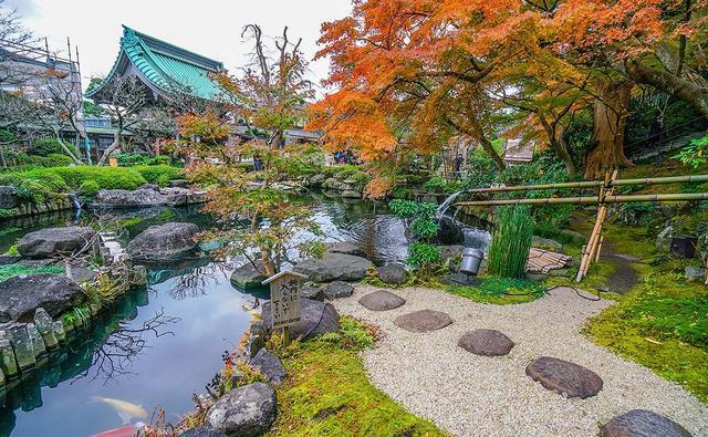 日本镰仓长谷寺庭院，到底藏有几座良缘地藏石像，你全都找到了么