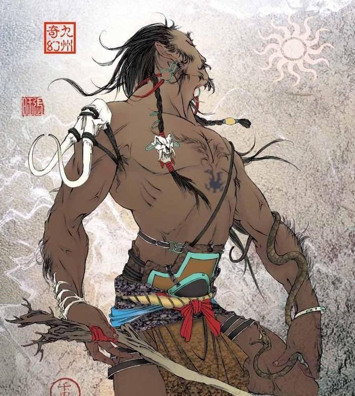中国上古神话中的十大魔神：夸父第三，刑天第二，第一当之无愧