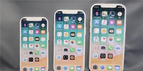 iPhone12系列机模再曝光依旧刘海屏设计你满意吗？