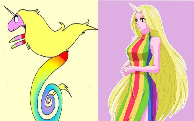 《探险活宝》拟人美化版，阿宝成小鲜肉，彩虹独角兽公主很惊艳