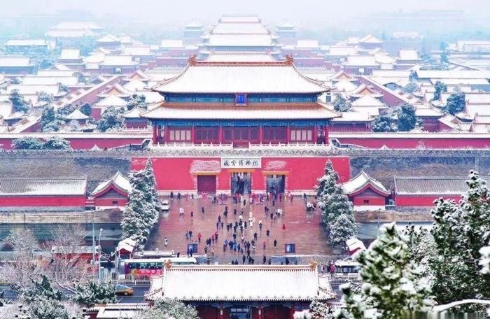 北京下雪，故宫八万张门票开门就卖完！成都的雪啥时候来啊？