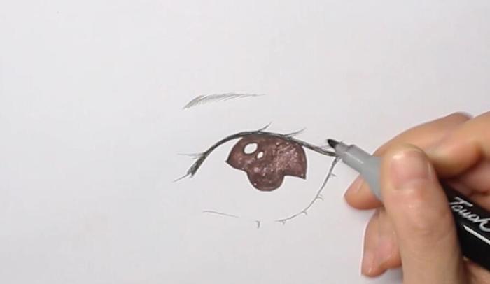 教你用马克笔画出超生动的动漫眼睛，画完有种被盯着的感觉？