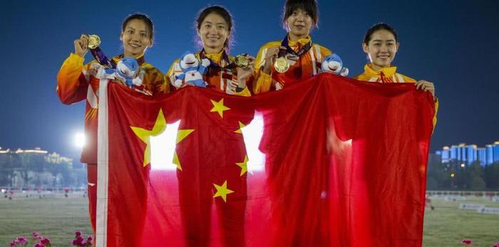 军运会夜传捷报：鏖战9小时，中国队获现代五项女子团体冠军
