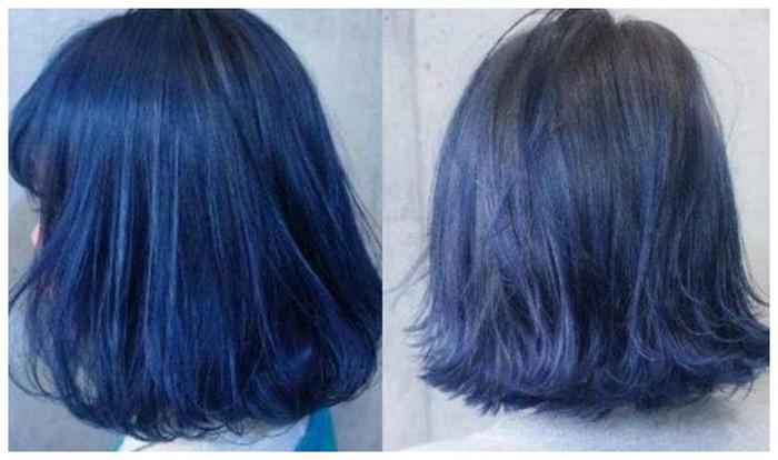 2020又火了一种新发色，叫“蓝黑色”，百搭低调，适合大多数女生