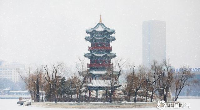 下雪啦！太原市内这个地方雪后完全变了样~简直像仙境